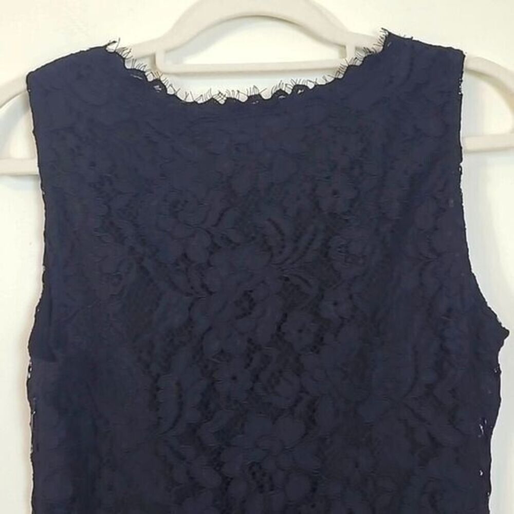 DKNY Black Lace Dress Womens Size 6 - Picture 6 of 14